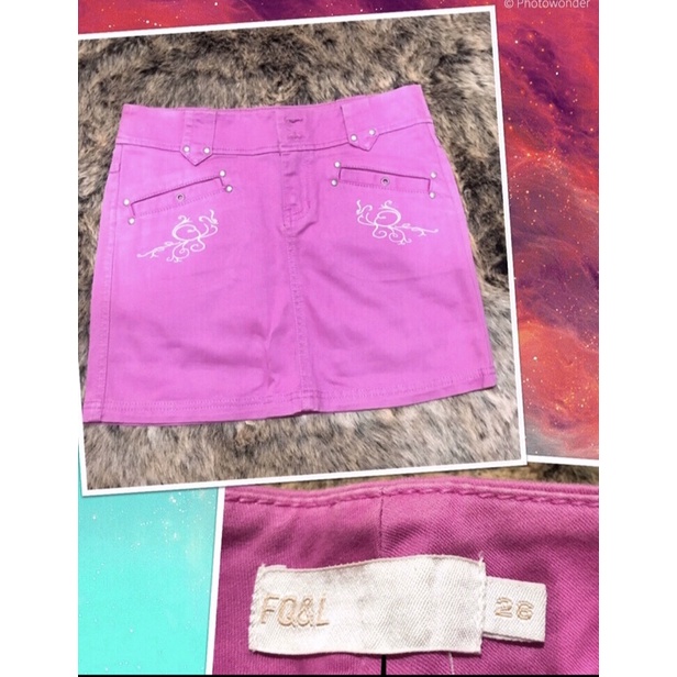 กระโปรงสั้นแบรนด์ FQ&L