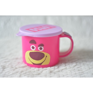 (( พร้อมส่ง )) แก้วน้ำพลาสติก ล๊อตโซ่ ทอยสตอรี่ Toy Story Lotso จาก Seria ญี่ปุ่น