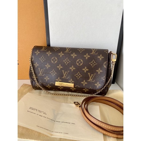 ส่งต่อ louis vuitton favorite mm dc14 ของแท้100%