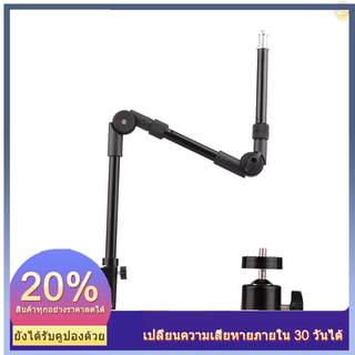 Elt Andoer St-01 อะแดปเตอร์ขาตั้งกล้องเว็บแคมพร้อมไฟ Led 1/4 นิ้วความจุ 3 กก. สําหรับสมาร์ทแพดสมาร์ทโฟน