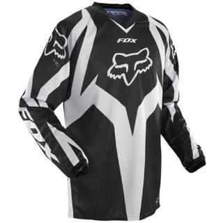 เสื้อกีฬาแขนสั้น ลายทีมแข่งรถวิบาก FOX Jersey Downhill แบบแห้งเร็ว