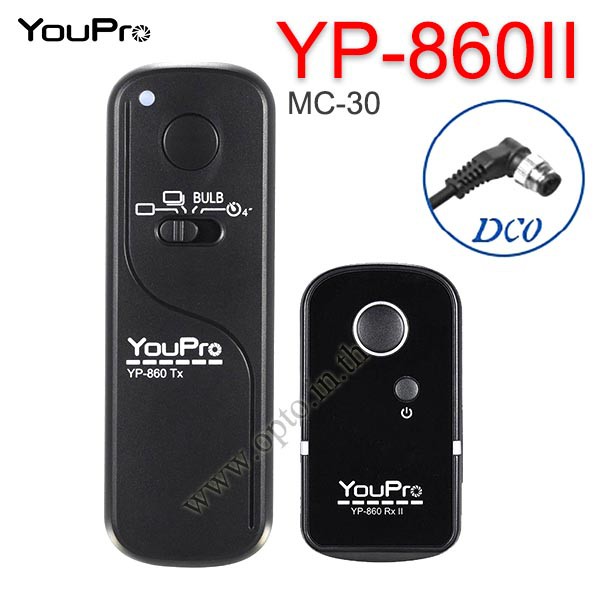 YP-860II YouPro MC-30 Wire/Wireless Remote 2.4GHz For Nikon D810 D800 D700 D300 รีโมทไร้สาย YP-860