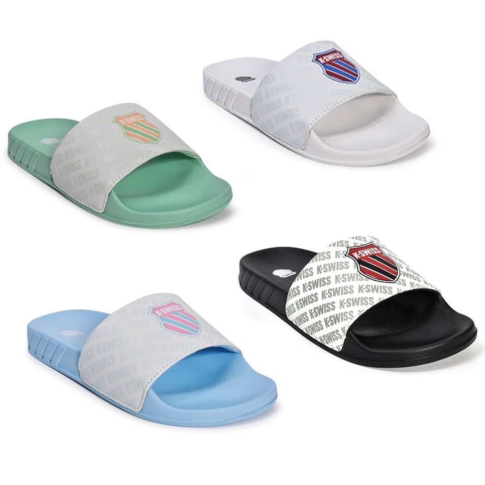 K-Swiss Collection เคสวิส รองเท้าแตะ รองเท้าแบบสวม สำหรับผู้หญิง W SD Badge SDST220601 (590)