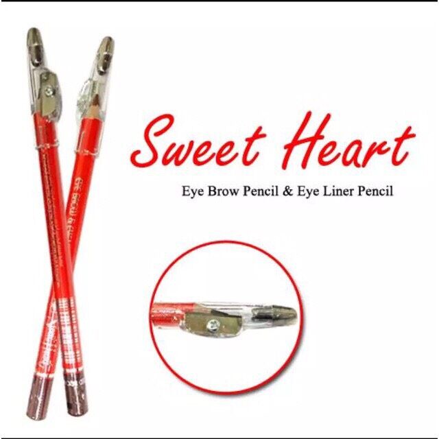 Sweet Heart Eye Brow Pencil ดินสอเขียนคิ้วสวีทฮาร์ท 1 แท่ง
