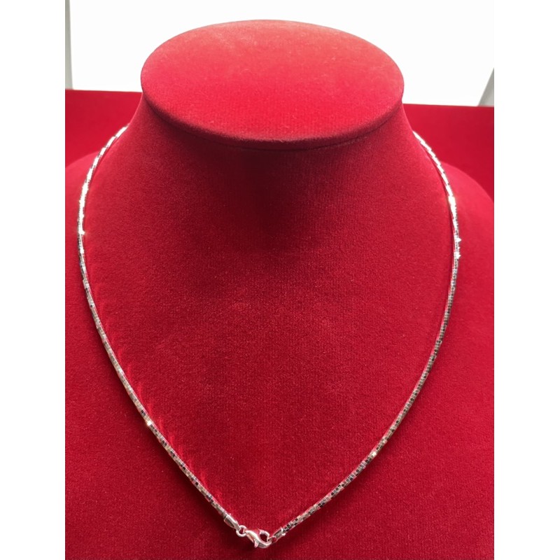 สร้อยคอ Italy 925 สวย เล่นเเสงจ้า สวยมาก