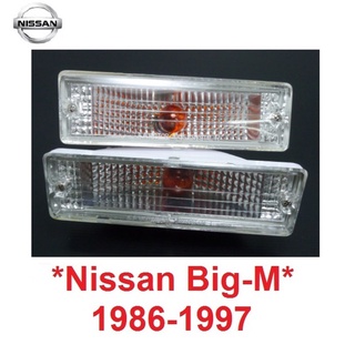 ฝาคริสตัล ไฟกันชน NISSAN NAVARA BIG-M FRONTIER D21 1986 - 1997 ไฟหรี่กันชน นิสสัน บิ๊กเอ็ม ไฟ ไฟหรี่ ไฟในกันชน ไฟตัดหมอก