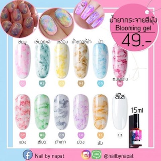 น้ำยากระจายสีฟุ้ง blooming gel 15ml