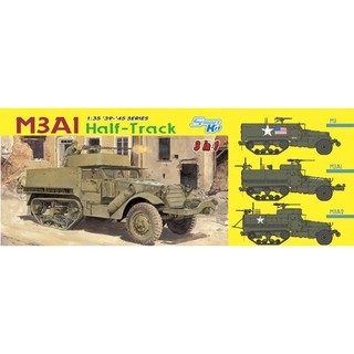 โมเดลประกอบ Dragon Models 1/35 DRA6332 M3A1 HALF-TRACK