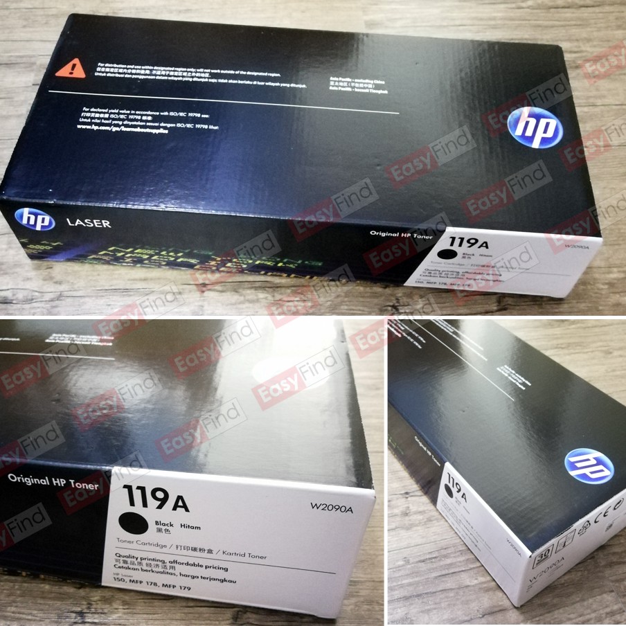 HP 119A Black / Cyan / Yellow / Magenta Original Laser Original Toner 2gti #6