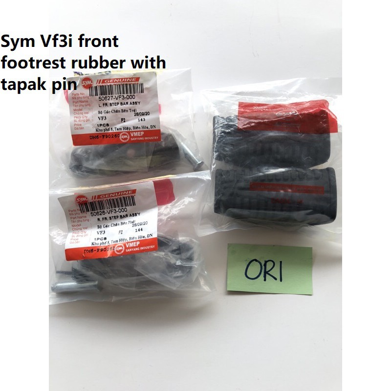 ยางพักเท้าหน้า Sym Vf3i/Ebonus/BonausSR/Esmart
