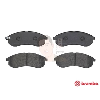 P54 033B ผ้าเบรก F (แท้ BREMBO รุ่น Black) MITSUBISHI จี-แวกอน G-Wagon 2.8 Turbo ปี2003-&gt; /MITSUBISHI L200 สตราด้า St...