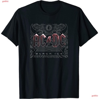 เสื้อยืดลำลอง AC/DC - Black Ice Album T-Shirt Short sleeve T-shirts