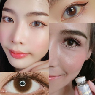 คอนแทคเลนส์ ดาลิเงิน Dali Silver &amp; Gold (Beautylens)เลนส์อั้มค่าอมน้ำ55% สายตา 50-700