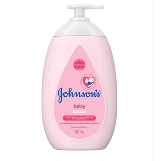 โลชั่นจอห์นสันJohnsonsขนาด500ml.(สีชมพู) หมดอายุ ปี 2025