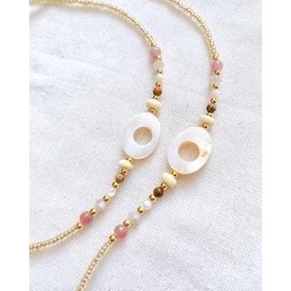 Pearl Donut Glam Mask Strap