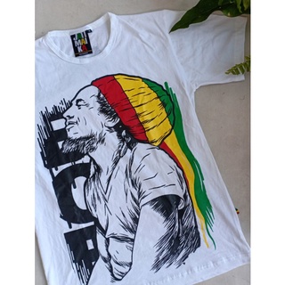 เสื้อยืด พิมพ์ลาย Bob marley rasta reggae rege slank สําหรับผู้ชาย