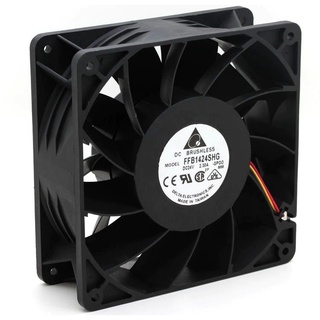 for delta 14050 24V2.3A FFB1424SHG super wind 14cm dual ball bearing cooling fan 140*140*50mm