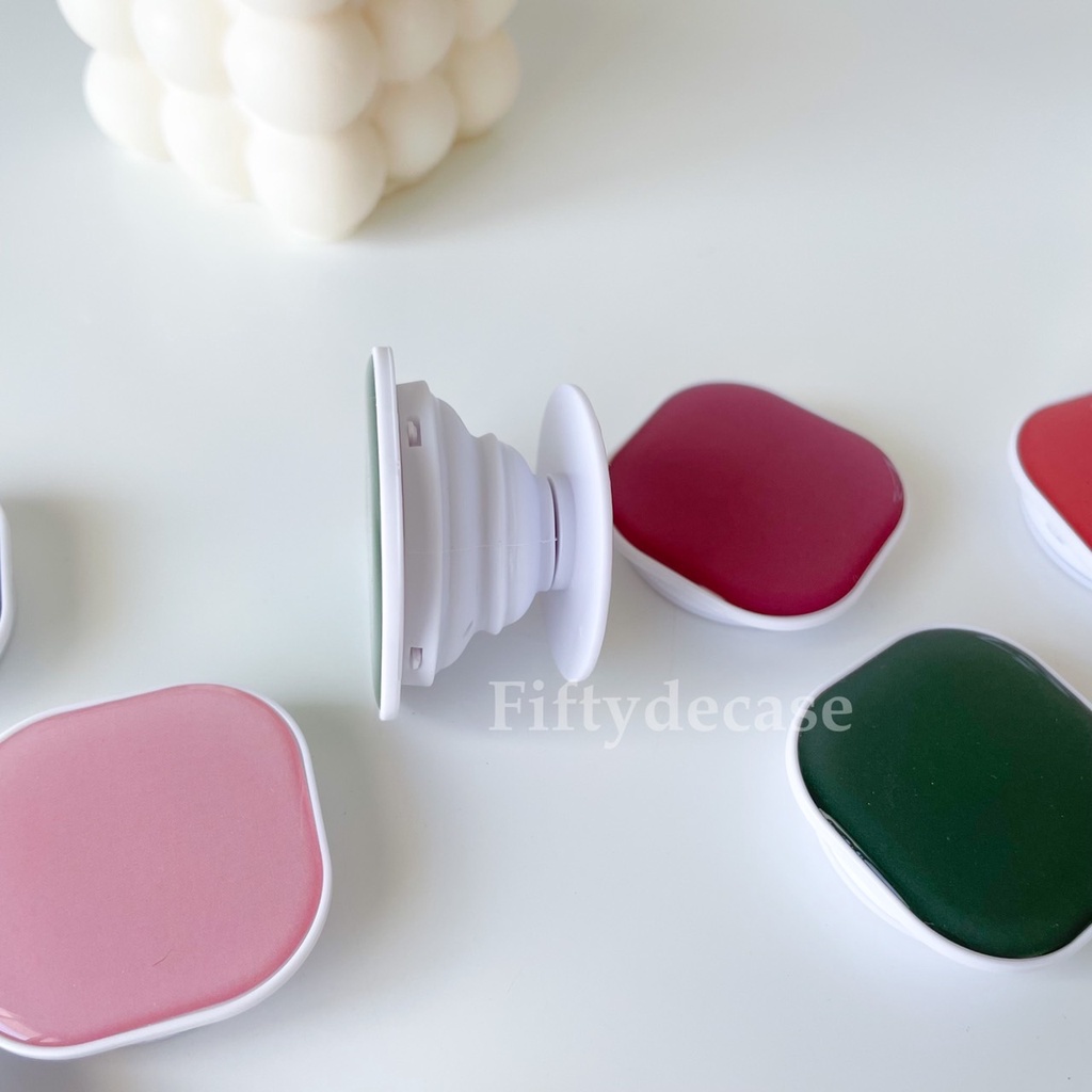 มาใหม่!!! griptok สีพื้นเนื้อเงา สไตล์มินิมอล ทรงสี่เหลี่ยม มีทุกโทนสี พร้อมส่ง!!! - รูปที่ 4