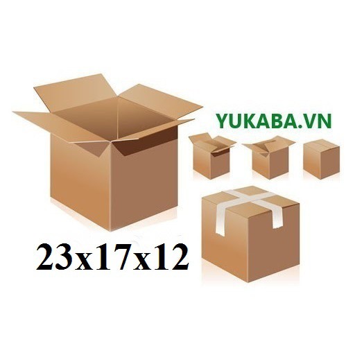 กล่องคอมโบ 50 กล่อง 23x17x12