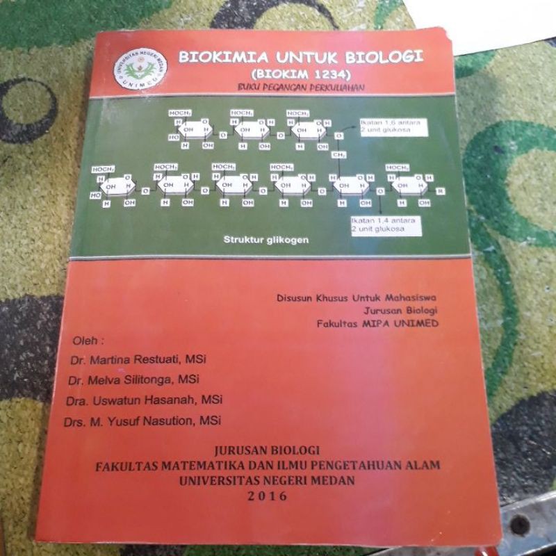 BIOCHEMISTS สําหรับชีววิทยา (BIOKIM 1234) หนังสือแห่งอนาคต