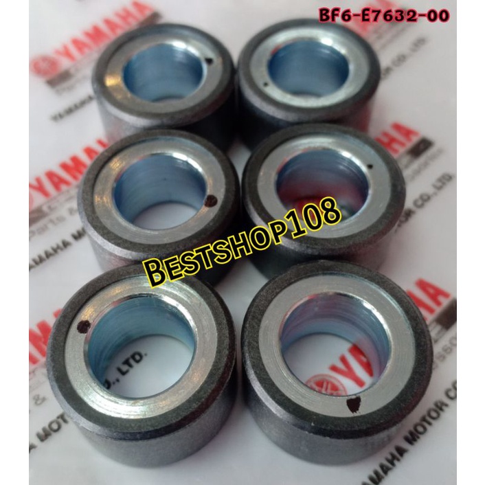 ตุ้มน้ำหนักแรงเหวี่ยง 13 กรัม รุ่น AEROX155MONSTER รหัส BF6E763200ราคา 1 ชุด มีทั้งหมด 6  เม็ด ราคา 