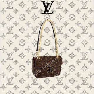Louis Vuitton/ LV/ PASSY กระเป๋าโซ่