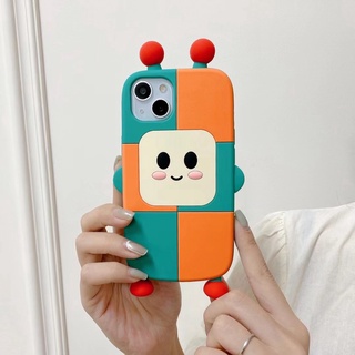 เคสโทรศัพท์มือถือ ยางซิลิโคนนิ่ม ลายการ์ตูนหุ่นยนต์ 3D น่ารัก สําหรับ OPPO A54 4G A16 Reno 7z A3s A12e A31 A53 Reno 5 Reno 6 Reno 8 Y20 Y20s Y12s Y12d Y21 Y33s Y76 V23 Y17 Y15 Y12 Y11