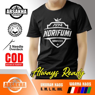 เสื้อยืด ลาย Norifumi V2 Muflfer Racing สําหรับยานยนต์