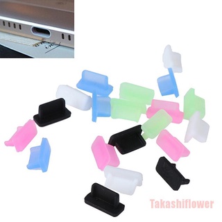 Takashiflower ฝาครอบที่ชาร์จ Usb Type-C ป้องกันฝุ่น