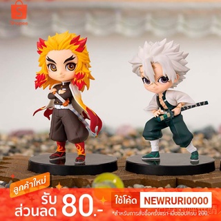 แท้/ญี่ปุ่น🇯🇵 Kimetsu no Yaiba Q posket petit vol.5 - Rengoku Kyojuro Sanemi Gyomei Demon Slayer ดาบพิฆาตอสูร