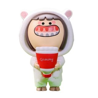 พร้อมส่ง! POP MART Gummy Fluffy Lamb Figurine