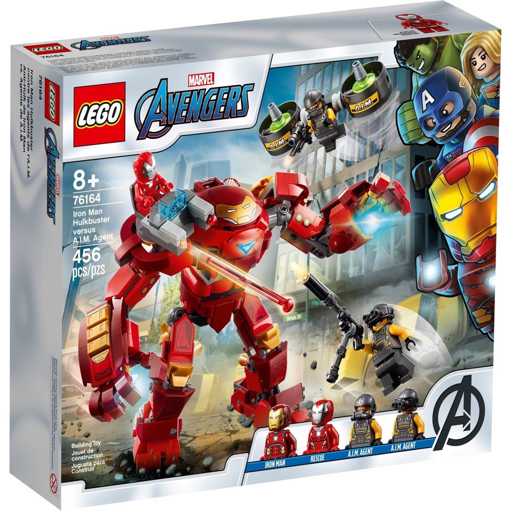 เลโก้ LEGO Super Heroes 76164 Iron Man Hulkbuster versus A.I.M. Agent
