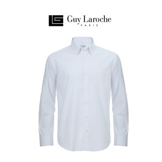 Guy Laroche เสื้อเชิ้ตคอปกสีพื้น Slim fit  รุ่นขายดี มีให้เลือก 3 สี (BAB6200P3)