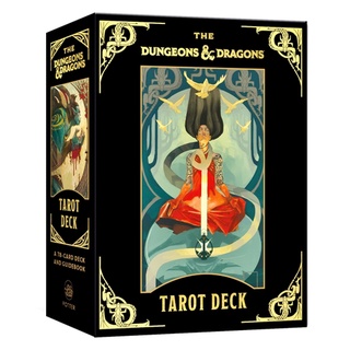 ไพ่ทาโรต์ สัญลักษณ์ใหม่ เทพมังกรยิปซี Dungeons &amp; Dragons Tarot Box Set