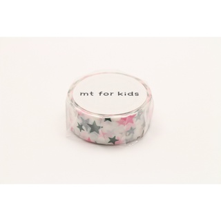 mt masking tape motif star (MT01KID006) / เทปตกแต่งวาชิ ลาย motif star แบรนด์ mt masking tape ประเทศญี่ปุ่น