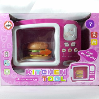 Tontoysชุดของเล่นไมโครเวฟ จำลอง มีไฟมีเสียง