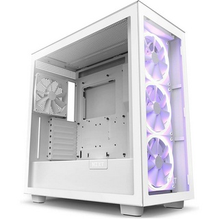 NZXT H7 ELITE WHITE ATX Mid Tower PC Gaming Case CM-H71EW-01