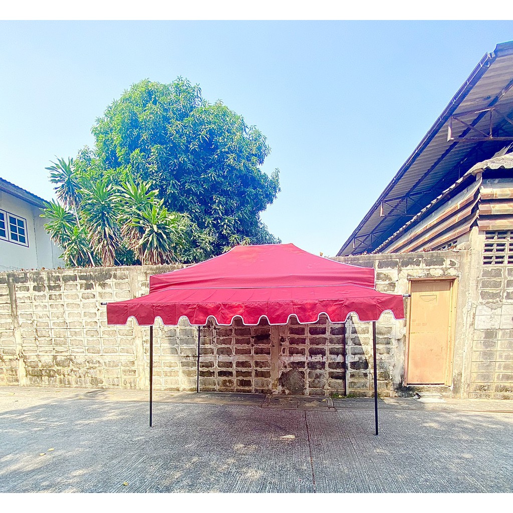 3 เมตร กันสาดเต็นท์พับ กันสาด ขนาด 3 เมตร เฉพาะกันสาดด้านหน้า กันสาดเต็นท์ขายของ กันแดด กันฝน ราคาถูก อะไหล่เต็นท์ ราคา ถูกที่สุด ดีลบีเคเค แกลเลอรีภาพที่ 6