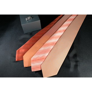 เนคไทสีส้ม Executive Necktie Orange - Bon Tie