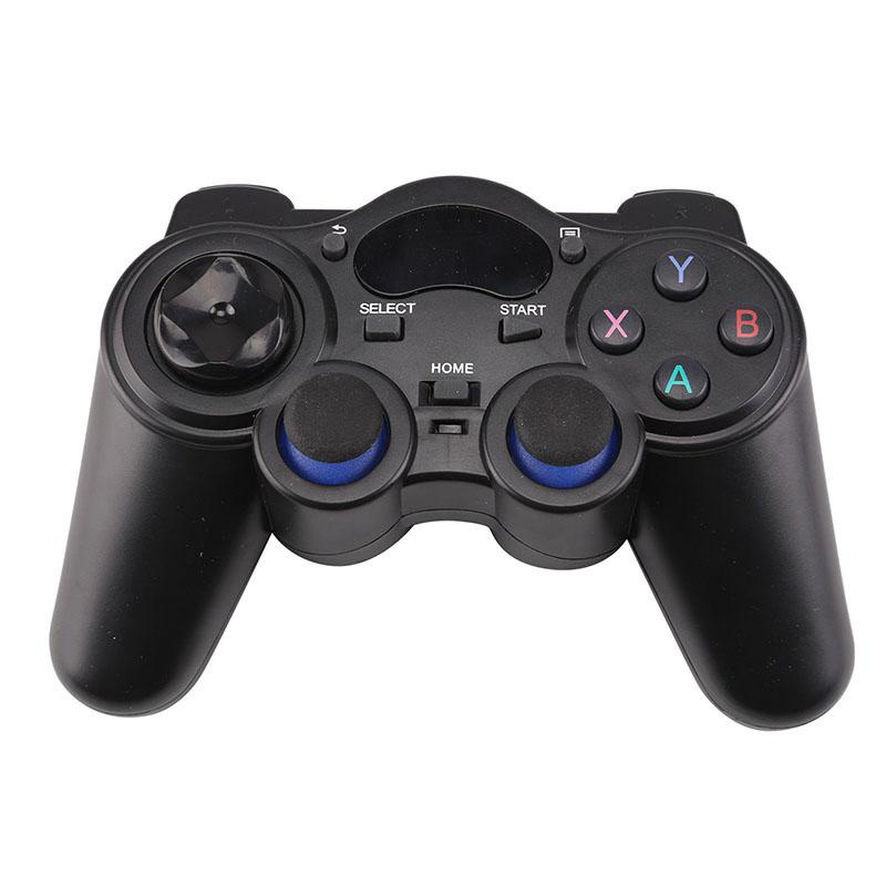 2.4G คอนโทรลเลอร์เกมไร้สายจอยสติ๊กGamepad Micro USB OTG Converterอะแดปเตอร์สําหรับAndroid TVกล่องสํา