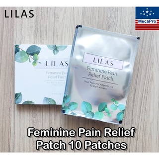 LILAS® Feminine Pain Relief Patch Up to 12 hr 10 Patches แผ่นประคบร้อน สำหรับคอ ขา หลัง และลดปวดประจำเดือน แผ่นแปะร้อน