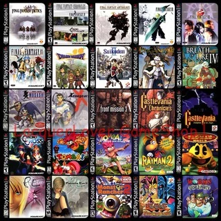 PS1 PLAYSTATION 1 GAMES / BURNED CD-R DISC จำหน่ายแผ่นเกมเพลวัน PS1 แผ่นก็อปปี้ แผ่นไรท์