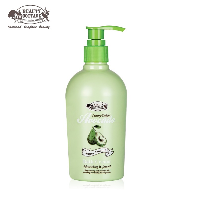 BEAUTY COTTAGE COUNTRY DELIGHT AVOCADO SUPER SMOOTH BATH CREAM คันทรี ดีไลท์ อะโวคาโด ซูเปอร์ สมูท บ