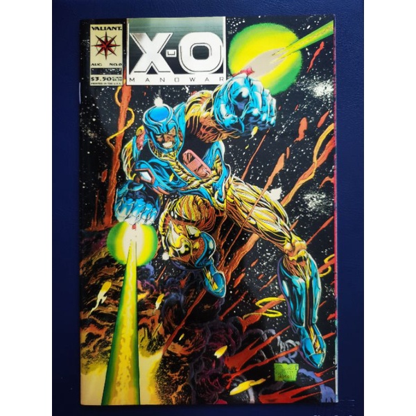 X-O Manowar ฉบับที่ 0 ปกห่อโครเมียม