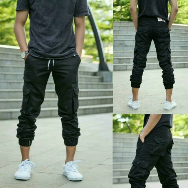 Joger CARGO กางเกงผู้ชายพรีเมี่ยม - กางเกง CARGO JOGER พรีเมี่ยม