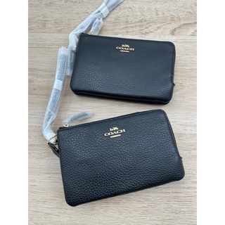 พร้อมส่ง!! Coach Wallet คล้องเเขน 2ซิป