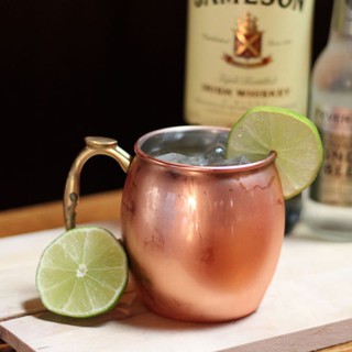 แก้วค๊อกเทลจิ๋ว Moscowmule สีทองแดง ขนาด 60ml.