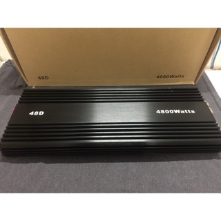 เครื่องเสียงรถยนต์ คลาสลาสดี D 4800w 48D ขับ 10”-15” ได้ทุกสเปค