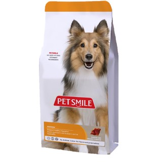 PETSMILE CHICKEN AND PUMPKIN 500g (ขนมสุนัข ไก่และฟักทองอบแห้ง)