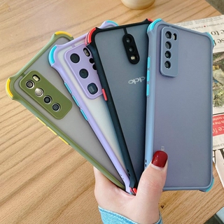 Realme 5 เคสป้องกันเลนส์กล้องด้านหลังเกราะกันกระแทกแบบแข็งด้านหลัง